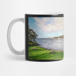 A view of the Hafrsfjord Mug